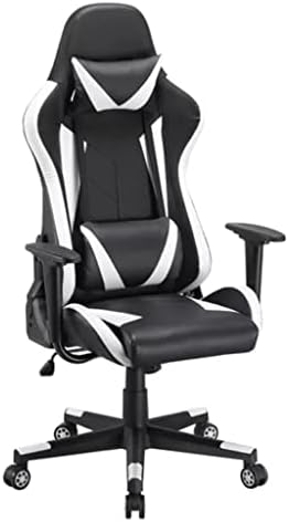 ZSCFG Executive Adjustable High Back Faux Leather Swivel Gaming Chair