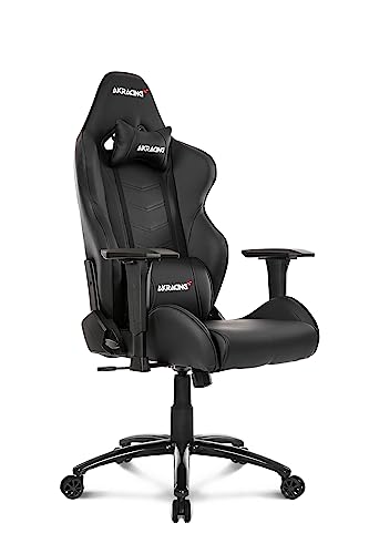 AKRacing AK-LXPLUS-BK Gaming Chair, Black