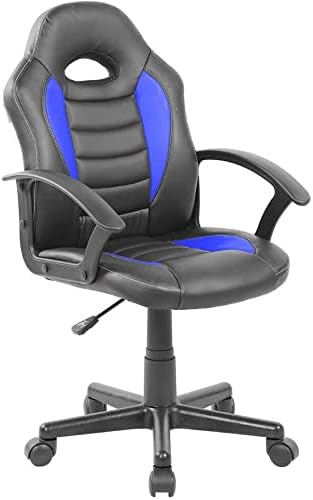 QUUL Adjustable Swivel Gaming Chair, Blue Computer Chair Ergonomic Chair Office Chairs (Color : E, Size : As Shown)